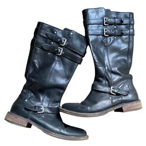 **SOLD** UGG Australian black leather boots